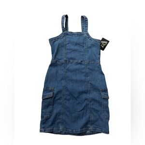 NWT Girls size Lrg 10/12 Art Class Denim Dress